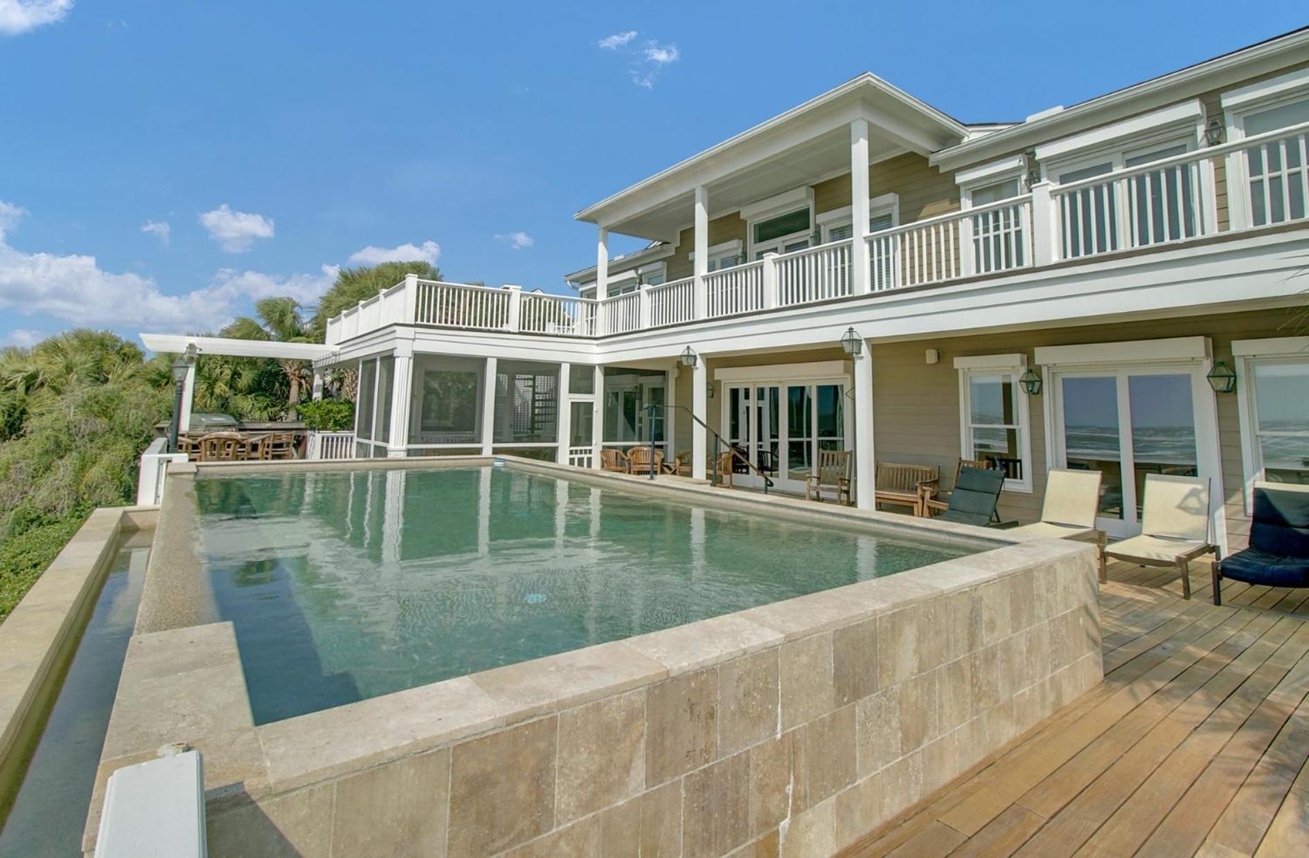 114 Ocean Boulevard By Avantstay Beachfront Putting Green Volleyball Court Infinity Pool Sullivans Island Eksteriør bilde