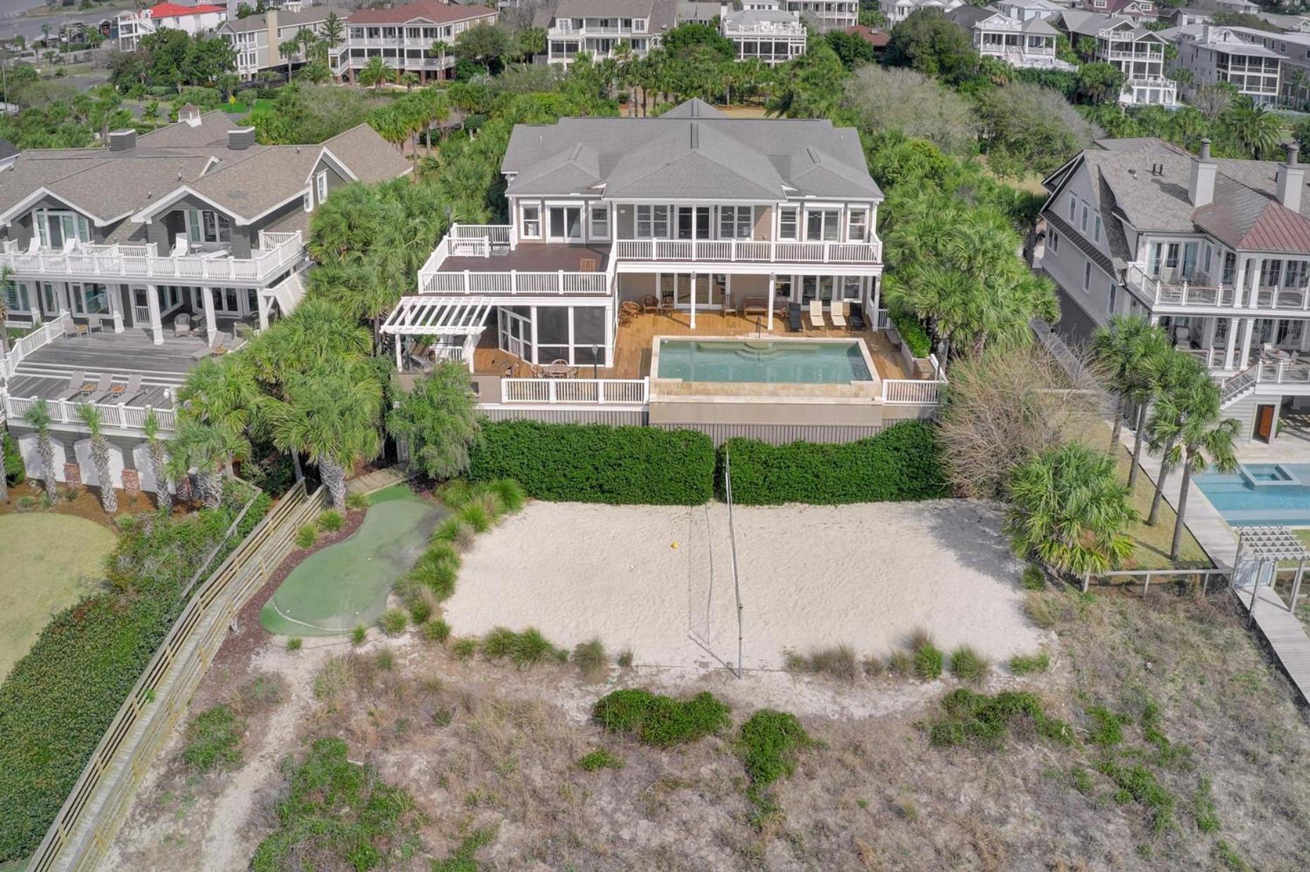 114 Ocean Boulevard By Avantstay Beachfront Putting Green Volleyball Court Infinity Pool Sullivans Island Eksteriør bilde